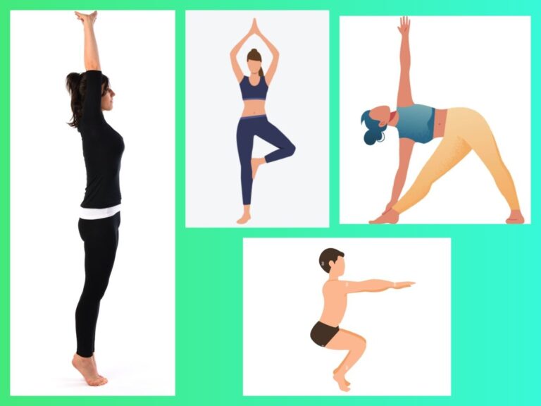 अवांतर, Aasana, Yoga, lifestyle, आसने, योग, जीवनशैली, Tadasana, Vrikshasana, Trikonasana, Utkatasana