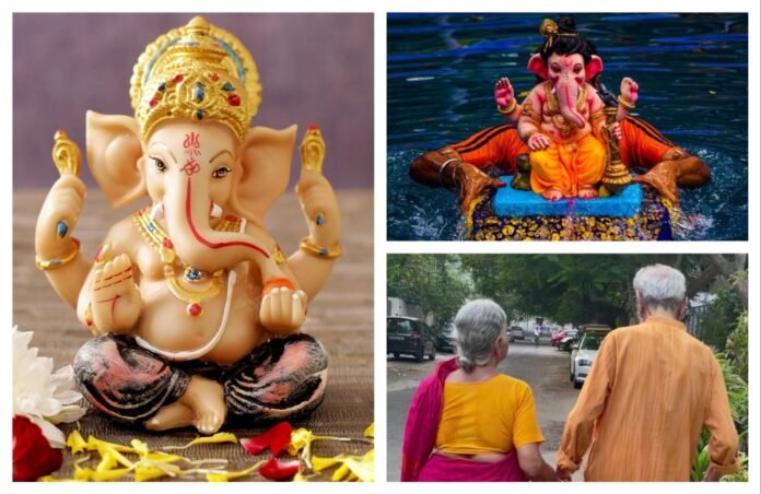 अवांतर, मराठीकथा, मराठीलेख, गणेशोत्सव, गणपती विसर्जन, आजी-आजोबा, एकटेपणा, वृद्धत्व, Ganeshotsav, Ganpati immersion, grandparents, loneliness, old age,