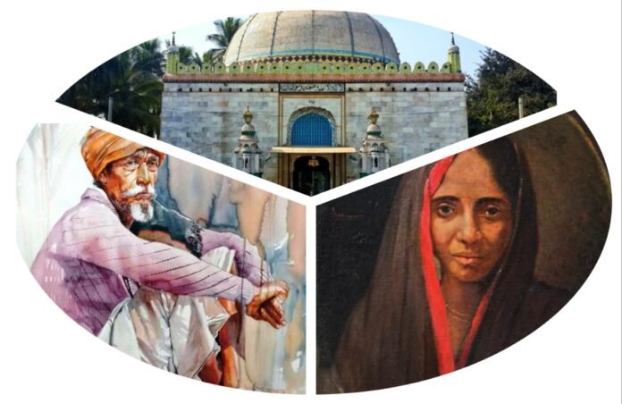 Manugade article-1 अवांतर, मराठीकथा, मराठीसाहित्य, मराठीलेख, मराठीआर्टिकल, आजोबा, मीरासाब दर्गा, कराड, Grandfather, Mirasab Dargah, Karad, माणुसकी, पुण्याई, Humanity, आई, आईचा आनंद, mother, Mother's joy,