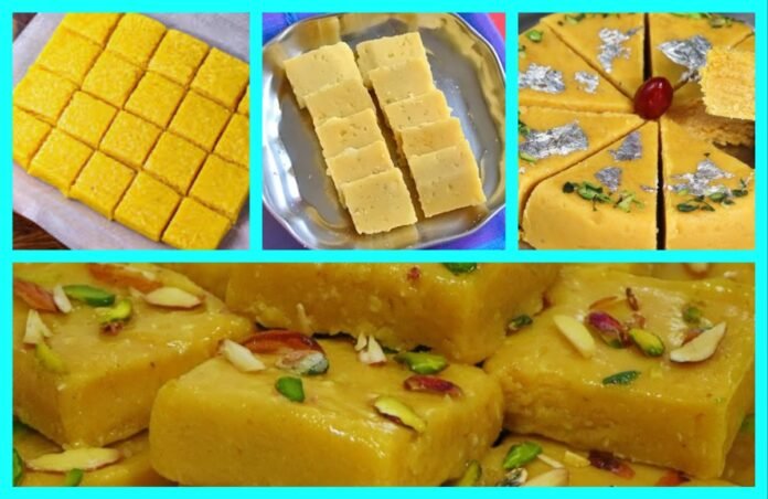 Aradhana Article-4 अवांतर, रेसिपी, Recipe, दिवाळी स्पेशल, दीपावली स्पेशल, दिवाळी फराळ, 7 कप बर्फी, दिवाळी बर्फी, दिवाळी मिठाई, स्वादिष्ट बर्फी