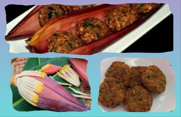 अवांतर, रेसिपी, Recipe, Banana flower Vada, केळफूल, केळफूल वडे, केळफुलाचे वडे, Kelphul Vade,