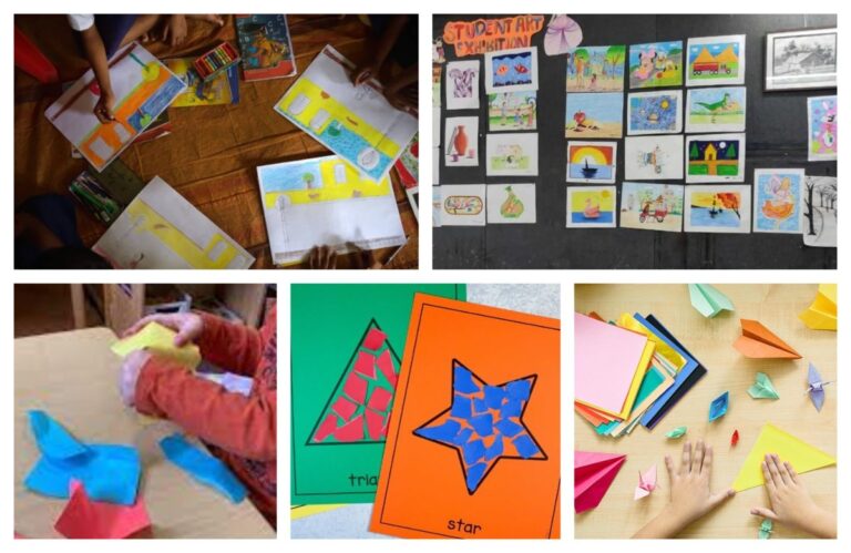 बालशाळेतील अभ्यासक्रम : बालगटासाठी हस्त व्यवसाय अवांतर, मराठीआर्टिकल, मराठीलेख, शाळाप्रवेश, बालगट अभ्यासक्रम, हस्तव्यवसाय, कागदकाम, चित्रकला, चित्र रंगवणे, ठसे काम,