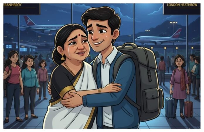 अवांतर, मराठीआर्टिकल, मराठीलेख, मराठीकथा, कथाकहाणी, मी मराठी, अभिजात मराठी, परदेशी शिक्षण, आई मुलगा, खंबीर मनाची आई, पिता कन्या, सासरा सून, मुलाचे उच्च शिक्षण,