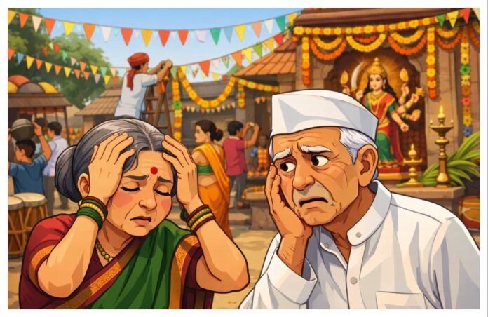 अवांतर, मराठीआर्टिकल, मराठीलेख, मराठीकथा, मी मराठी, अभिजात मराठी, मराठी लेखक, मराठी भाषा, म्हाई, म्हाईचे मानकरी, देवीचा उत्सव, गावाचा उत्सव, पीएफची बुडीत रक्कम, पीएफची गुंतवणूक, पीएफच्या पैशांची फसवणूक, म्हाईचे मानपान,