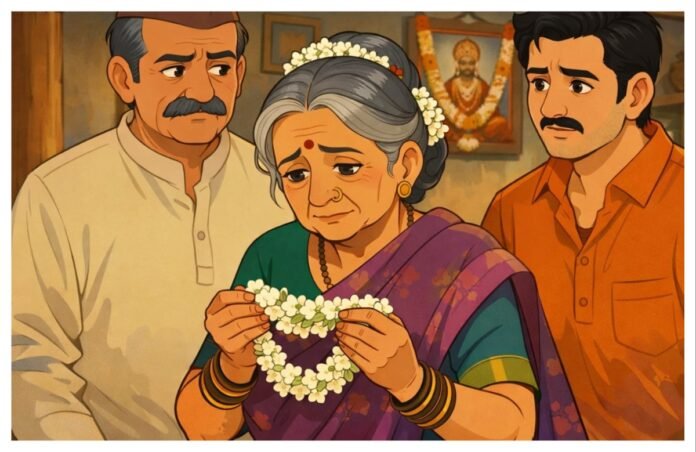 अवांतर, मराठीसाहित्य, मराठीआर्टिकल, मराठी कथा, मी मराठी, मराठी लेख, अभिजात मराठी, सुमती नानासाहेब, श्रीधर कुलकर्णी नानासाहेब, सुमतीचा गजरा, सुमतीचा कोमेजणारा गजरा, सुमतीचे गजरावेड, नानासाहेब गजरा, फुलांचा गजरा, सुमतीला अल्झायमर, सुमतीला स्मृतिभ्रंश,