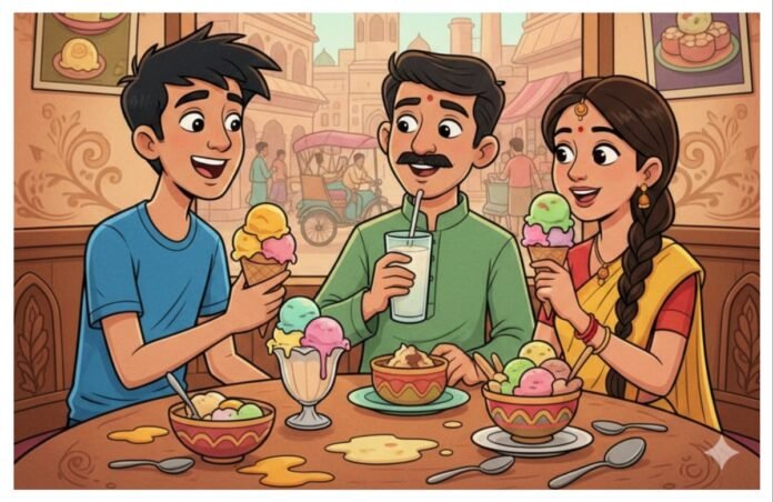 अवांतर, मराठीकथा, मराठीलेखक, मराठीवाचन, मराठी साहित्य, मी मराठी, अभिजात मराठी, संसाराचे आईस्क्रीम, त्यांची प्रेमकथा, सहजीवनाचा पाया, परस्पर प्रेम, परस्पर विश्वास, परस्पर आदर, आईस्क्रीम पार्लर,