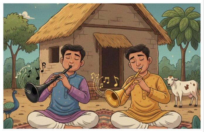 अवांतर, मराठी साहित्य, मराठी आर्टिकल, मी मराठी, अभिजात मराठी, मराठी कथा, मराठी लेख, मराठी लेखक, ग्रामीण कथा, शहनाई वादक, किरीट वादक, संगीत सेवक, संगीत मजूर, संगीत कलावंत, कलावंतांचा स्वाभिमान, वादक सायलू, संगीताचा आनंद, आनंदयात्री,