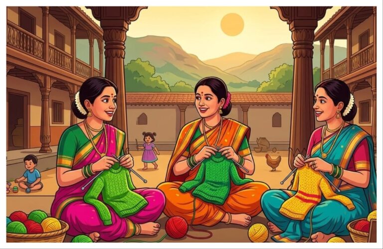 अवांतर, मराठीसाहित्य, मराठीआर्टिकल, मराठी कथा, मी मराठी, मराठी लेख, अभिजात मराठी, स्वेटरची वीण, आयुष्याची वीण, संसाराची वीण, शिंपल्यांची वीण, संसार विणेचे पीळ, बायकांच्या मनाचा थांग, बायकांचे स्वप्नरंजन,