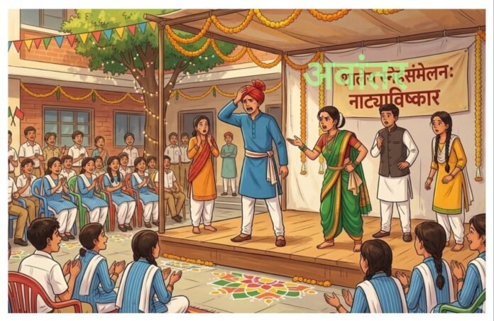 अवांतर, मराठीकथा, मराठीलेखक, मराठीवाचन, मराठी साहित्य, मी मराठी, अभिजात मराठी, नाट्यकलावंतांचा शोध, शाळांमध्ये नाट्यकलावंतांचा शोध, नाट्यकर्मींचा शोध, विद्यार्थ्यांमधील अभिनय गुण, विद्यार्थ्यांमधील सुप्त गुण, विद्यार्थ्यांमधील अभिनय कौशल्य, विद्यार्थ्यांच्या अभिनय गुणाला प्रोत्साहन, विद्यार्थ्यांची नाटकाची आवड, विद्यार्थ्यांची अभिनयाची आवड,