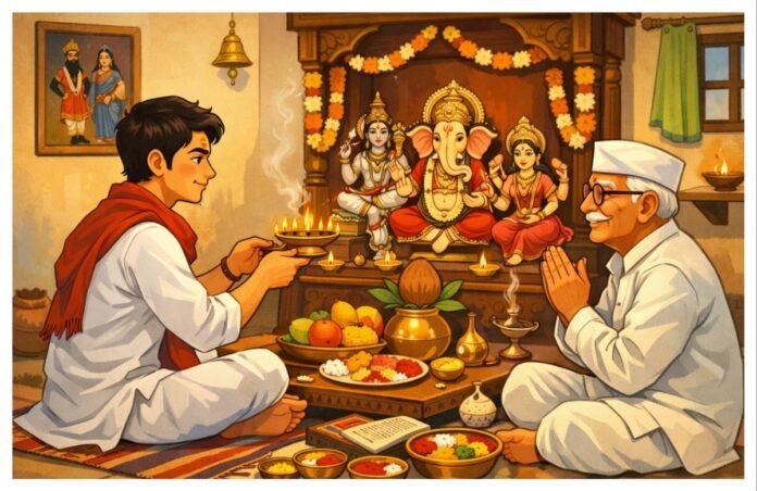 अवांतर, मराठीकथा, मराठीलेख, मराठीआर्टिकल, मराठी कथा, मराठी लघुकथा, मी मराठी, अभिजात मराठी, मराठी कहाणी, हृदयस्पर्शी कहाणी, देवपूजेचे महत्त्व, आस्तिक नास्तिक, आस्तिकचे अर्पण भाव, नास्तिकचे मनपरिवर्तन, नास्तिकचे देवदर्शन, नास्तिकच्या आयुष्यातील वळणे,