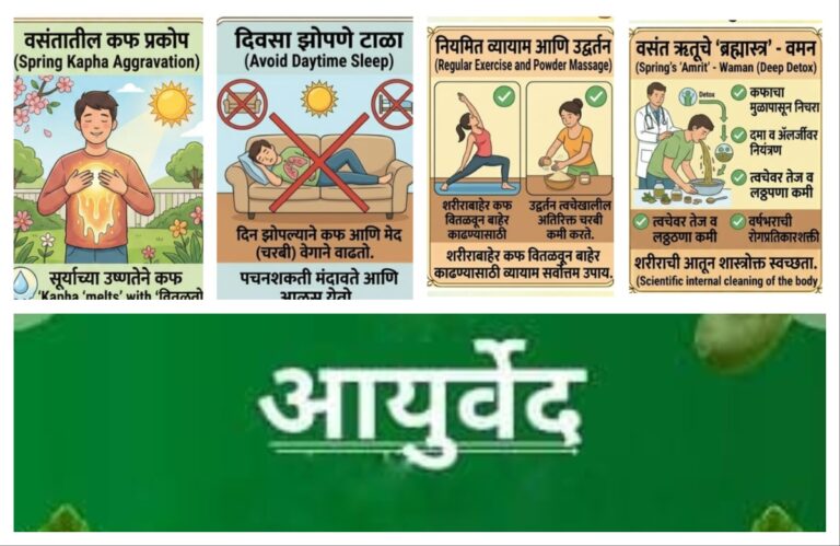 अवांतर, मराठी साहित्य, मराठी आर्टिकल, मी मराठी, अभिजात मराठी, मराठी कथा, मराठी लेख, आयुर्वेद ऋतुचर्या, आयुर्वेद ऋतूचर्या, वसंत ऋतूतील आहार, वसंत ऋतुतील डाएट, वसंत ऋतुतील सामान्य आजार, वसंतातील कफदोष, वसंतातील वमन, आयुर्वेदातील ब्रह्मास्त्र, वासंतिक वमन पंचकर्म