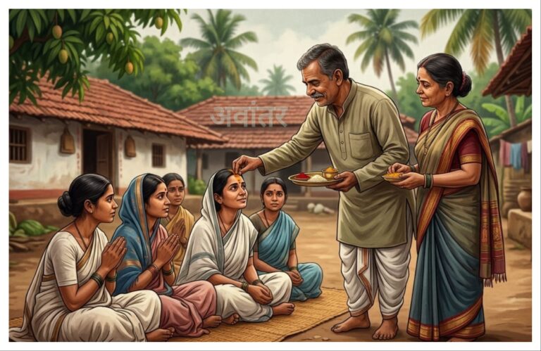 हळदीकुंकू… जुनी प्रथा मोडून काढणारे! अवांतर, मराठी कथा, मराठी साहित्य, मराठी लेखक, मी मराठी, मराठी लेख, अभिजात मराठी, संक्रांतीचे हळदीकुंकू, विधवांचे हळदीकुंकू, तरुण विधवांचे दु:ख, आपा मास्तरांचा पुढाकार, आपा मास्तर तरुण विधवांच्या पाठीशी, आपा मास्तरांकडून विधवांचे हळदीकुंकू, समाजातील कुप्रथा, शांताकाकूंचे हळदीकुंकू, शांताकाकूंची आपा मास्तरांना साथ