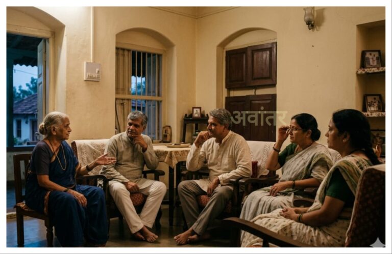 अवांतर, मराठीकथा, मराठीलेखक, मराठीवाचन, मराठी साहित्य, मी मराठी, अभिजात मराठी, आण्णांच्या संपत्तीची वाटणी, दादाचा भावंडांसाठी त्याग, आण्णांच्या पश्चात घराची विभागणी, दादासाठी भावंडांनी हक्क सोडला, दादाच्या समर्पणाची जाणीव, भावंडांमधील प्रेम, घराची वाटणी