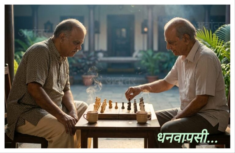 मोडक आणि सोहोनी आजोबांमध्ये पुन्हा रंगला बुद्धीबळाचा डाव! अवांतर, मी मराठी, अभिजात मराठी, लेखक सतीश बर्वे, मोडक आजोबा आणि सोहोनी आजोबा, मोडक सोहोनी मैत्री, मोडक सोहोनी शेजारी, मोडक सोहोनी तीन पिढ्याची मैत्री, मोडक आजोबांची विचित्र अट, धनवापसी, सोहनी आजोबांची फसवणूक, मोडक आजोबांचा व्यवसाय, सोहोनी आजोबा व्यवसाय, सोहोनी मोडक आजोबांचे बुद्धिबळ