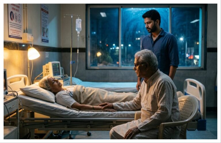 साताजन्माचे नाते अवांतर, मी मराठी, अभिजात मराठी, लेखक सतीश बर्वे, साताजन्माचे नाते, आजोबा आजीचा स्नेहबंध, आजोबा आजींचे प्रेम, आजीचा अपघात, आजोबांचे एकटेपण, आजोबांची आजीला साथ, आजोबांचा आजीबद्दल विश्वास