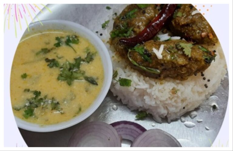 अवांतर, रेसिपी, Recipe, Kitchen Tips, किचन टिप्स, मी मराठी, अभिजात मराठी, नीलिमा विजय खडतकर, नीलिमा खडतकर, चटपटीत मुटके कढी भात, मुटके कढी भात रेसिपी, मुटके कढी भात, मुटके कढी, कढी भात, झणझणीत मुटके कढी भात