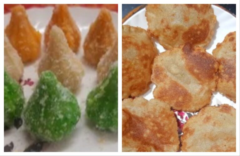 अवांतर, रेसिपी, Recipe, Kitchen Tips, किचन टिप्स, मी मराठी, अभिजात मराठी, नीलिमा विजय खडतकर, नीलिमा खडतकर, स्वातंत्र्य दिन स्पेशल रेसिपी, स्वातंत्र्यदिन स्पेशल रेसिपी, 15 ऑगस्ट रेसिपी, खवा-काजू तिरंगी मोदक, तिरंगी मोदक रेसिपी, कच्च्या केळ्यांची उपवास पुरी, कच्च्या केळ्यांची पुरी