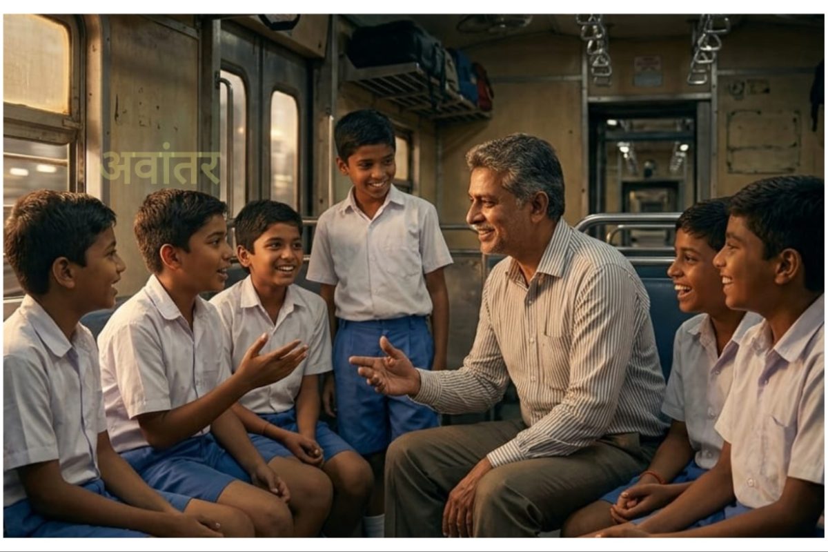 अवांतर, मराठीकथा, मराठीलेखक, मराठीवाचन, मराठी साहित्य, मी मराठी, अभिजात मराठी, मुंबई लोकल ट्रेनप्रवास, विद्यार्थ्यांचा लोकल ट्रेनप्रवास, विद्यार्थ्याचे गाडी घेण्याचे स्वप्न, विद्यार्थ्याचा विश्वास, कुशल कुंभाराची गरज, होतकरू बाळाचे पाय पाळण्यात, छोट्यांची मोठी स्वप्ने