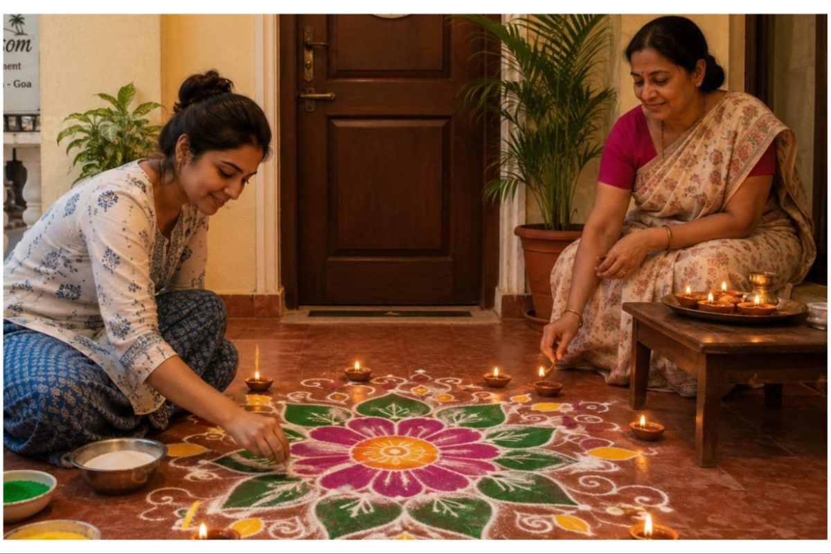 अवांतर, मराठी कथा, मराठी साहित्य, मराठी लेखक, मी मराठी, मराठी लेख, अभिजात मराठी, श्री जुईली प्रेमकथा, श्री जुईली विरहकथा, श्री जुईची प्रेमकहाणी, श्रीसाठी जुईलीचे झुरणे, जुईला श्रीचीच आठवण, जुईच्या विचारात श्रीच, दिवाळीची लगबग, जुईलीची रांगोळी, आईचा फराळ, गोव्यातील दिवाळी, श्रीच्या जुईलीला दिवाळीच्या शुभेच्छा, जुईलीच्या श्रीला दिवाळीच्या शुभेच्छा