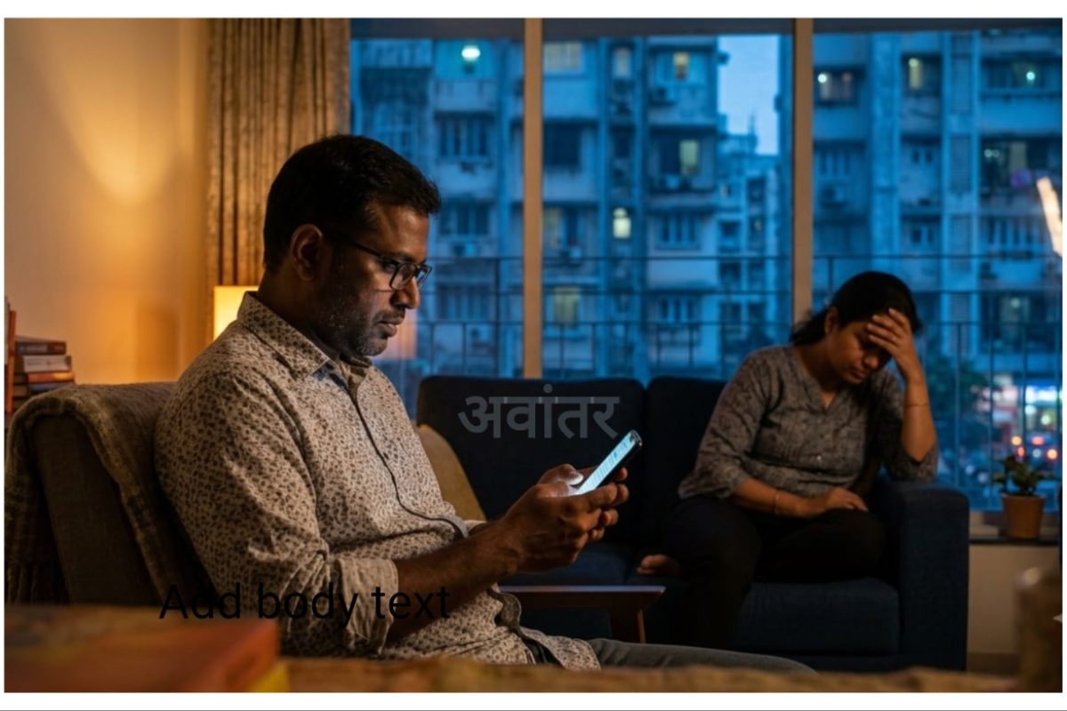 अवांतर, मराठीकथा, मराठीलेख, मराठीआर्टिकल, मराठी साहित्य, मी मराठी, संशयाचे भूत, संशयपिशाच्च, पत्नीबद्दल तरुणाचा संशय, पत्नीचे हसणे संशयास्पद, पत्नीचे फोनवर बोलणे संशयास्पद, तरुणाचा मानसिक आजार, ॲाथेल्लो सिंड्रोम, डिल्यूजनल जेलसी,