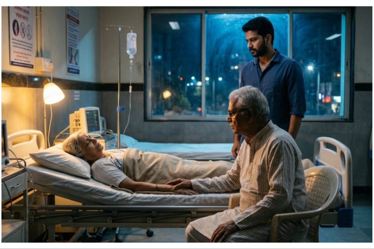अवांतर, मी मराठी, अभिजात मराठी, लेखक सतीश बर्वे, साताजन्माचे नाते, आजोबा आजीचा स्नेहबंध, आजोबा आजींचे प्रेम, आजीचा अपघात, आजोबांचे एकटेपण, आजोबांची आजीला साथ, आजोबांचा आजीबद्दल विश्वास