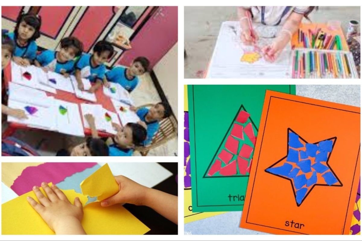 अवांतर, मराठीआर्टिकल, मराठीलेख, शाळाप्रवेश, बालशाळा, बालशाळा अभ्यासक्रम, मुक्त व्यवसाय, फाडकाम, चुरगळा काम, माती काम