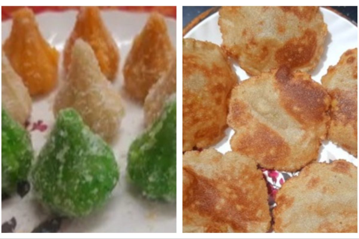 अवांतर, रेसिपी, Recipe, Kitchen Tips, किचन टिप्स, मी मराठी, अभिजात मराठी, नीलिमा विजय खडतकर, नीलिमा खडतकर, स्वातंत्र्य दिन स्पेशल रेसिपी, स्वातंत्र्यदिन स्पेशल रेसिपी, 15 ऑगस्ट रेसिपी, खवा-काजू तिरंगी मोदक, तिरंगी मोदक रेसिपी, कच्च्या केळ्यांची उपवास पुरी, कच्च्या केळ्यांची पुरी