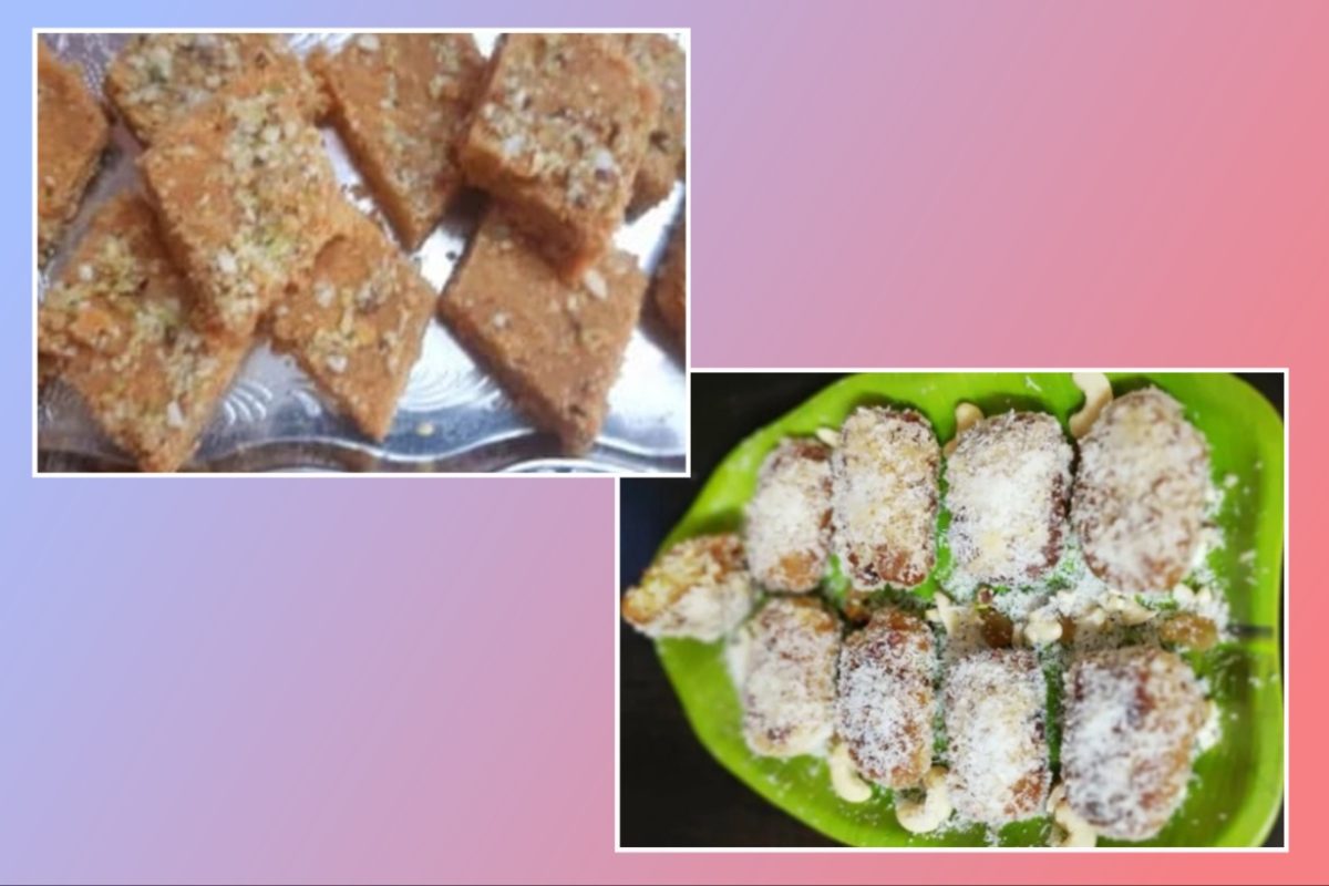 अवांतर, रेसिपी, Recipe, Kitchen Tips, किचन टिप्स, किचन टीप्स, मी मराठी, अभिजात मराठी, नीलिमा खडतकर, रेसिपी नीलिमा खडतकर, दाणेदार बेसन काजू बर्फी, शाही ब्रेड रोल, बेसन काजू बर्फी, स्वीट बेसन काजू बर्फी, काजू बर्फी, स्वीट शाही ब्रेड रोल,