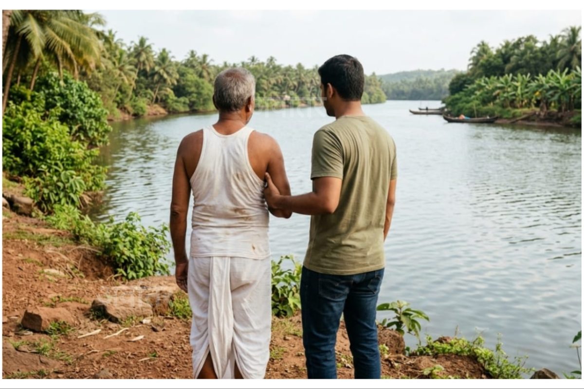 अवांतर, मराठीकथा, मराठीलेख, मराठीआर्टिकल, मराठी साहित्य, मी मराठी, सतीश बर्वे, लेखक सतीश बर्वे, कष्टकरी आबा, प्रेमळ आबा, मेहनती आबा, गरीब आबा, आश्रमातील मुलेमुली, शिक्षणाचे महत्त्व, थकलेला आबा, आबाचा विमानप्रवास