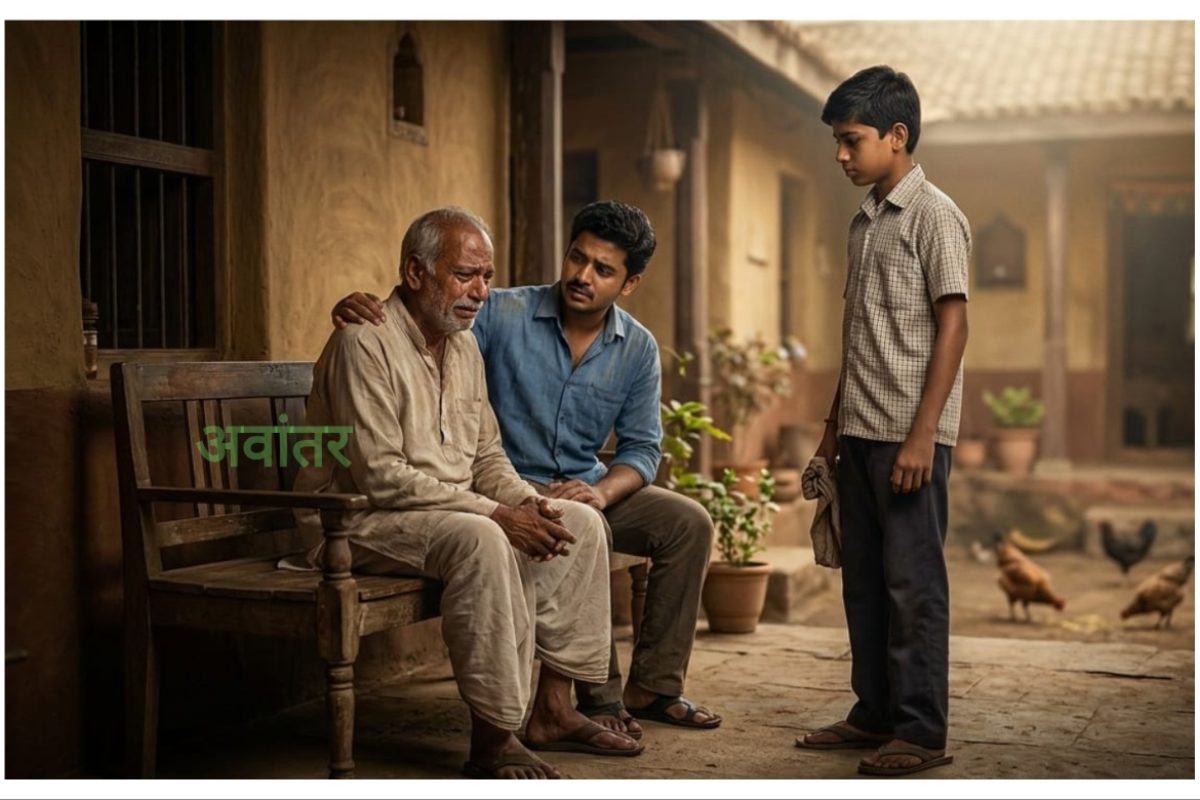 अवांतर, मराठीकथा, मराठीलेख, मराठीआर्टिकल, मराठी साहित्य, मी मराठी, अभिजात मराठी, गावातील तात्याकाका, तात्याकाकाचा मुलगा साकेत, तात्याकाकाचे पडके घर, तात्याकाकाचा नातू, परेदशात राहणारा साकेत, तात्याकाकाल एकटे ठेवणारा साकेत, तात्याकाकाची विचारपूस न करणारा साकेत,