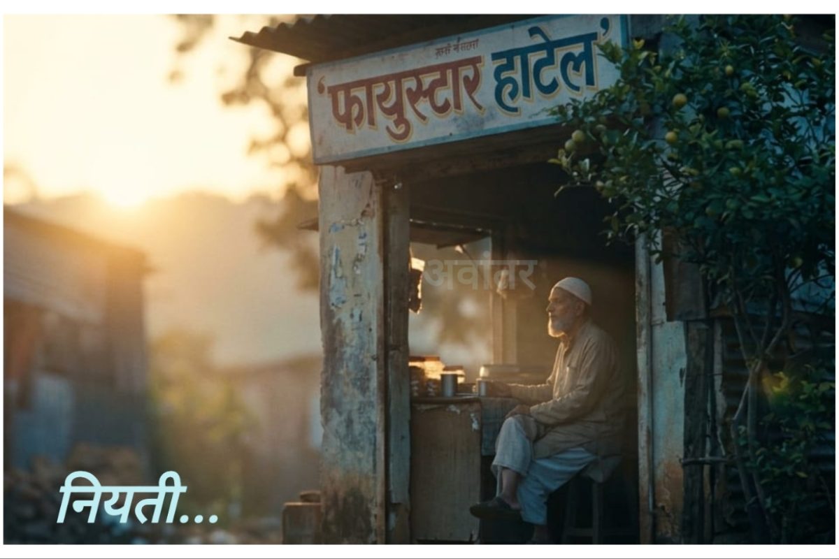 अवांतर, मराठी कथा, मराठी साहित्य, विशाल कुलकर्णी, लेखक विशाल कुलकर्णी, फायुस्टार हाटेल, जुम्मन चाचाची कहाणी, गावातील सौहार्द, गावातील सलोखा, उत्तर प्रदेशातील जुम्मन चाचा, शेजारी अब्दुल, शेतीची अवजरांची दुरुस्ती, जगदाळे मास्तर, चिंचवड गाव, हंबीरकाकांची जुम्मनला मदत,