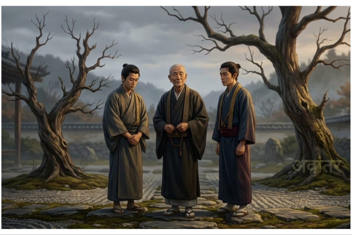 अवांतर, मराठीकथा, मराठीलेख, मराठीआर्टिकल, मराठी साहित्य, मी मराठी, अभिजात मराठी, झेन कथा, ठोकताळा वेळ वाचवतो, यथोचित निदान आयुष्य वाचवते, फुमितो आणि मिसाकू, फुमितोची उपचार पद्धती, मिसाकूची उपचार पद्धती, सुकलेल्या झाडांवर उपाय, नीट पाहण्यात यश, अंदाज जोखीम असलेला