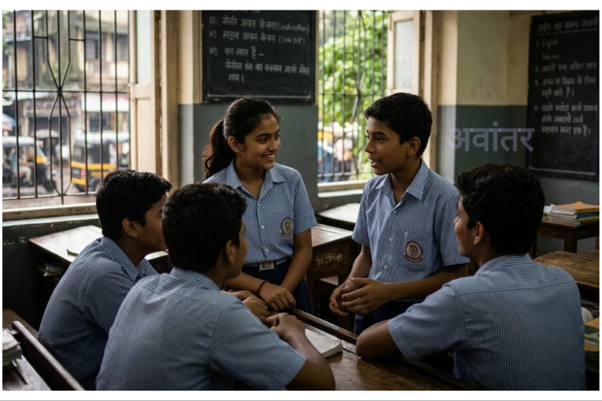 अवांतर, मराठीआर्टिकल, मराठीलेख, मराठीकथा, मी मराठी, अभिजात मराठी, मराठी लेखक, मराठी भाषा, सर्वांसाठी सर्वोत्तम शिक्षण, वर्गात बोलणारे विद्यार्थी, जास्त बोलणारे विद्यार्थी, विद्यार्थ्यांचे संवाद कौशल्य, विद्यार्थ्यांमधील गुणांना प्रोत्साहन, विद्यार्थ्यांमधील सुप्तगुणांना चालना,